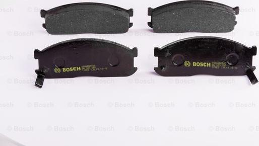 BOSCH 0 986 BB0 057 - Тормозные колодки, дисковые, комплект autospares.lv