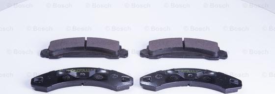 BOSCH 0 986 BB0 086 - Тормозные колодки, дисковые, комплект autospares.lv