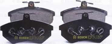 BOSCH 0 986 BB0 081 - Тормозные колодки, дисковые, комплект autospares.lv