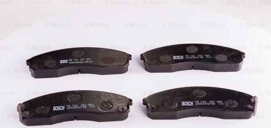 BOSCH 0 986 BB0 116 - Тормозные колодки, дисковые, комплект autospares.lv