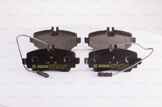 BOSCH 0 986 BB0 117 - Тормозные колодки, дисковые, комплект autospares.lv