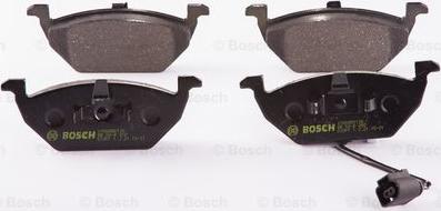 BOSCH 0 986 BB0 136 - Тормозные колодки, дисковые, комплект autospares.lv