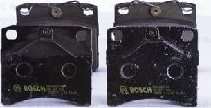 BOSCH 0 986 BB0 174 - Тормозные колодки, дисковые, комплект autospares.lv