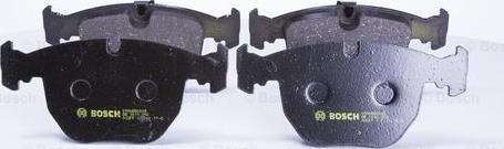 BOSCH 0 986 BB0 839 - Тормозные колодки, дисковые, комплект autospares.lv