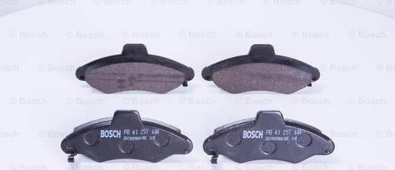 BOSCH 0 986 BB0 265 - Тормозные колодки, дисковые, комплект autospares.lv