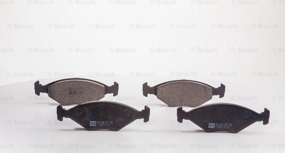 BOSCH 0 986 BB0 261 - Тормозные колодки, дисковые, комплект autospares.lv