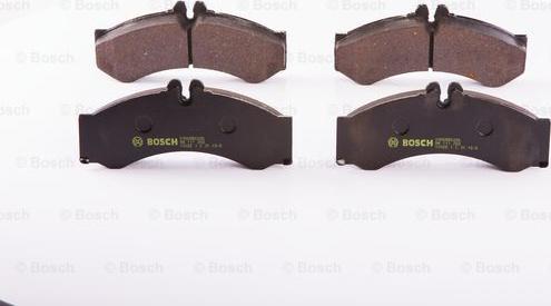 BOSCH 0 986 BB0 286 - Тормозные колодки, дисковые, комплект autospares.lv