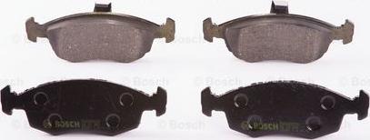 BOSCH 0 986 BB0 280 - Тормозные колодки, дисковые, комплект autospares.lv