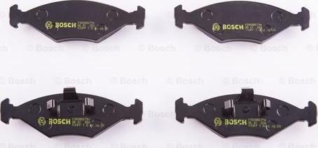 BOSCH 0 986 BB0 794 - Тормозные колодки, дисковые, комплект autospares.lv