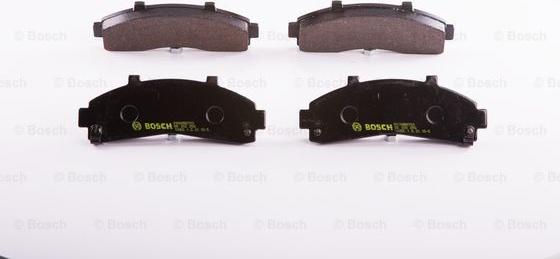 BOSCH 0 986 BB0 703 - Тормозные колодки, дисковые, комплект autospares.lv
