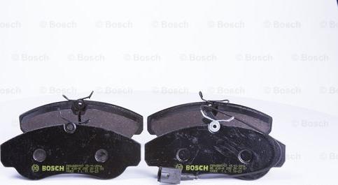 BOSCH 0 986 BB0 707 - Тормозные колодки, дисковые, комплект autospares.lv