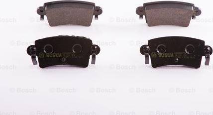 BOSCH 0 986 BB0 726 - Тормозные колодки, дисковые, комплект autospares.lv