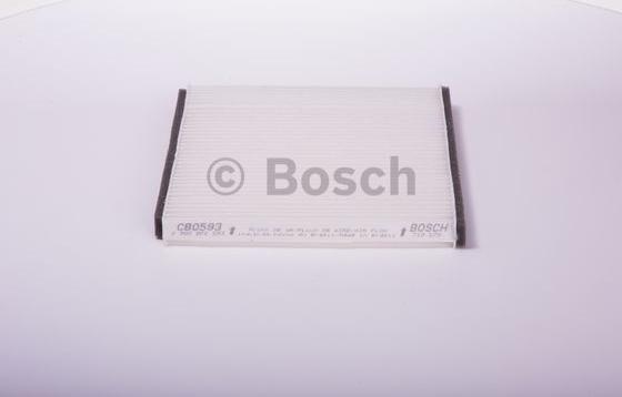 BOSCH 0 986 BF0 593 - Фильтр воздуха в салоне autospares.lv