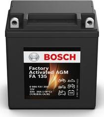 BOSCH 0 986 FA1 350 - Стартерная аккумуляторная батарея, АКБ autospares.lv