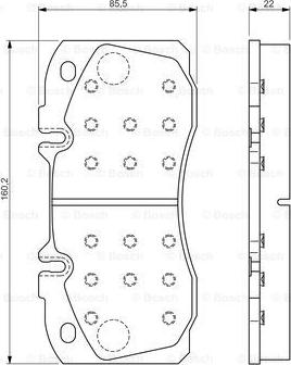 Roadhouse 2245.00 - Тормозные колодки, дисковые, комплект autospares.lv