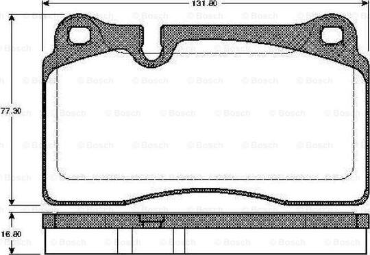 ATE 604833 - Тормозные колодки, дисковые, комплект autospares.lv