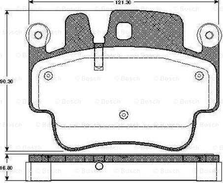 Remy RAP1611 - Тормозные колодки, дисковые, комплект autospares.lv