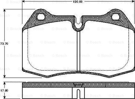 Akebono AN-4604KE - Тормозные колодки, дисковые, комплект autospares.lv