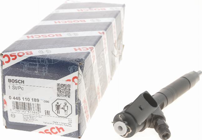 BOSCH 0 445 110 189 - Форсунка инжекторная autospares.lv