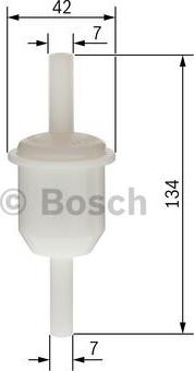 BOSCH 0 450 904 163 - Топливный фильтр autospares.lv