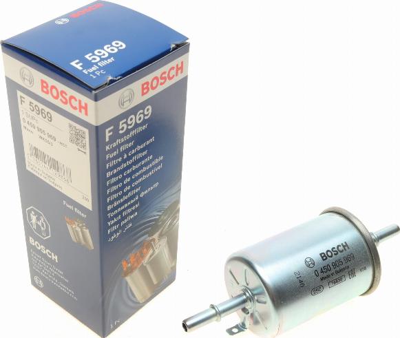 BOSCH 0 450 905 969 - Топливный фильтр autospares.lv