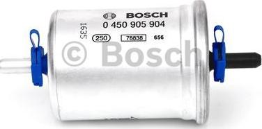 BOSCH 0 450 905 904 - Топливный фильтр autospares.lv