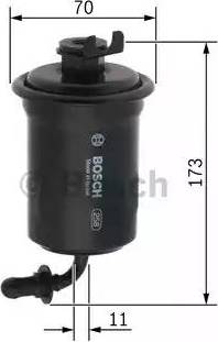 BOSCH 0 450 905 980 - Топливный фильтр autospares.lv