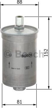 BOSCH 0 450 905 145 - Топливный фильтр autospares.lv