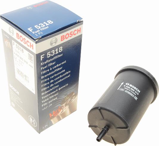 BOSCH 0 450 905 318 - Топливный фильтр autospares.lv