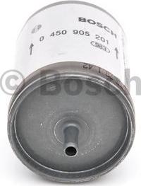 BOSCH 0 450 905 201 - Топливный фильтр autospares.lv