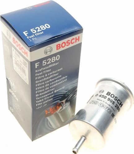 BOSCH 0 450 905 280 - Топливный фильтр autospares.lv