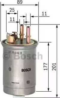 BOSCH 0 450 906 308 - Топливный фильтр autospares.lv