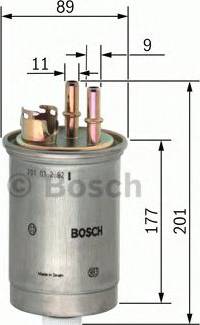 BOSCH 0 450 906 307 - Топливный фильтр autospares.lv