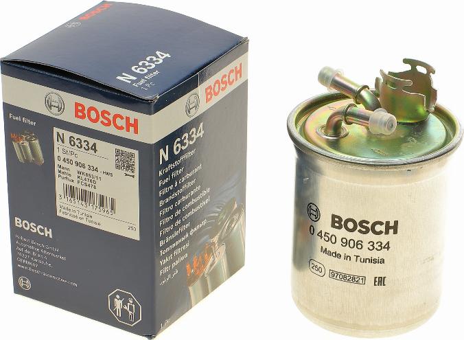 BOSCH 0 450 906 334 - Топливный фильтр autospares.lv