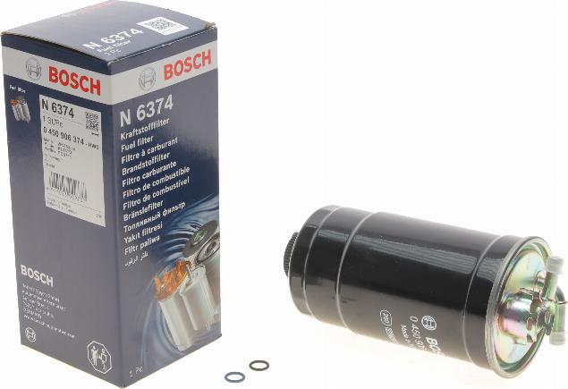 BOSCH 0 450 906 374 - Топливный фильтр autospares.lv