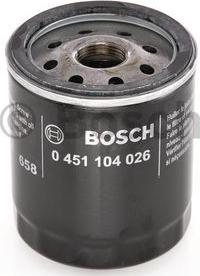 BOSCH 0 451 104 026 - Масляный фильтр autospares.lv