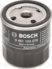 BOSCH 0 451 103 079 - Масляный фильтр autospares.lv
