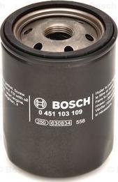 BOSCH 0 451 103 109 - Масляный фильтр autospares.lv