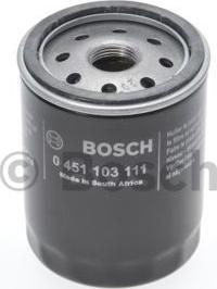 BOSCH 0 451 103 111 - Масляный фильтр autospares.lv