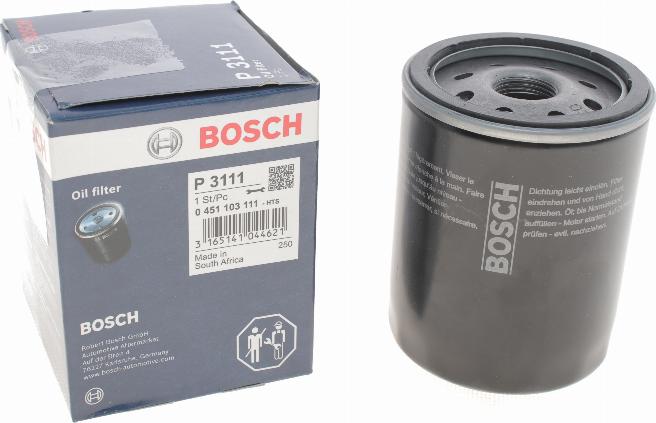 BOSCH 0 451 103 111 - Масляный фильтр autospares.lv