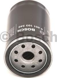 BOSCH 0 451 103 340 - Масляный фильтр autospares.lv