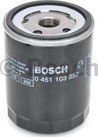BOSCH 0 451 103 352 - Масляный фильтр autospares.lv