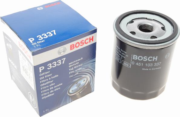 BOSCH 0 451 103 337 - Масляный фильтр autospares.lv