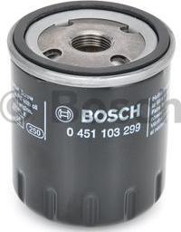 BOSCH 0 451 103 299 - Масляный фильтр autospares.lv