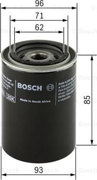 BOSCH 0 451 103 219 - Масляный фильтр autospares.lv
