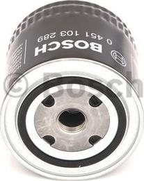 BOSCH 0 451 103 289 - Масляный фильтр autospares.lv