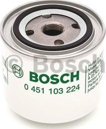 BOSCH 0 451 103 224 - Масляный фильтр autospares.lv