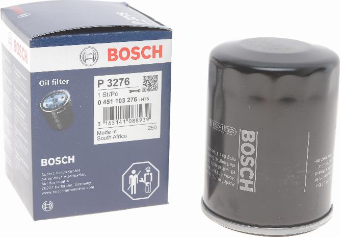 BOSCH 0 451 103 276 - Масляный фильтр autospares.lv