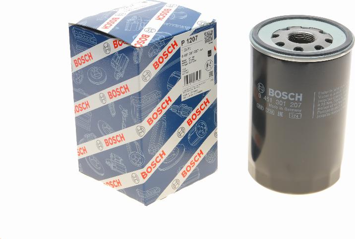 BOSCH 0 451 301 207 - Масляный фильтр autospares.lv