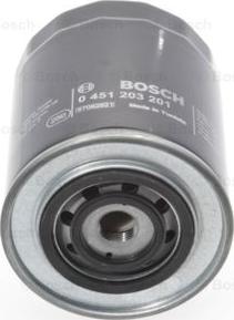 BOSCH 0 451 203 201 - Масляный фильтр autospares.lv